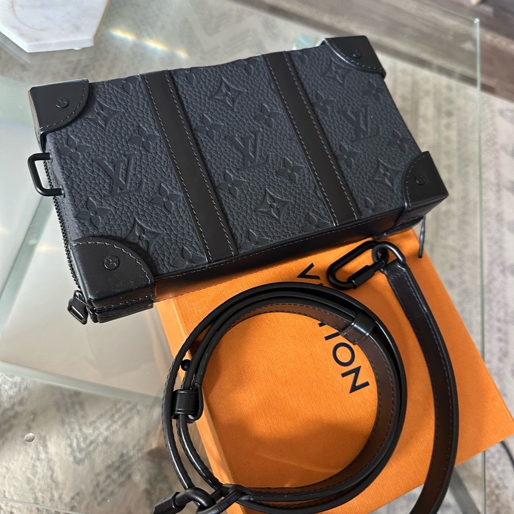 Louis Vuitton Monogram Taurillon Soft Trunk Wallet